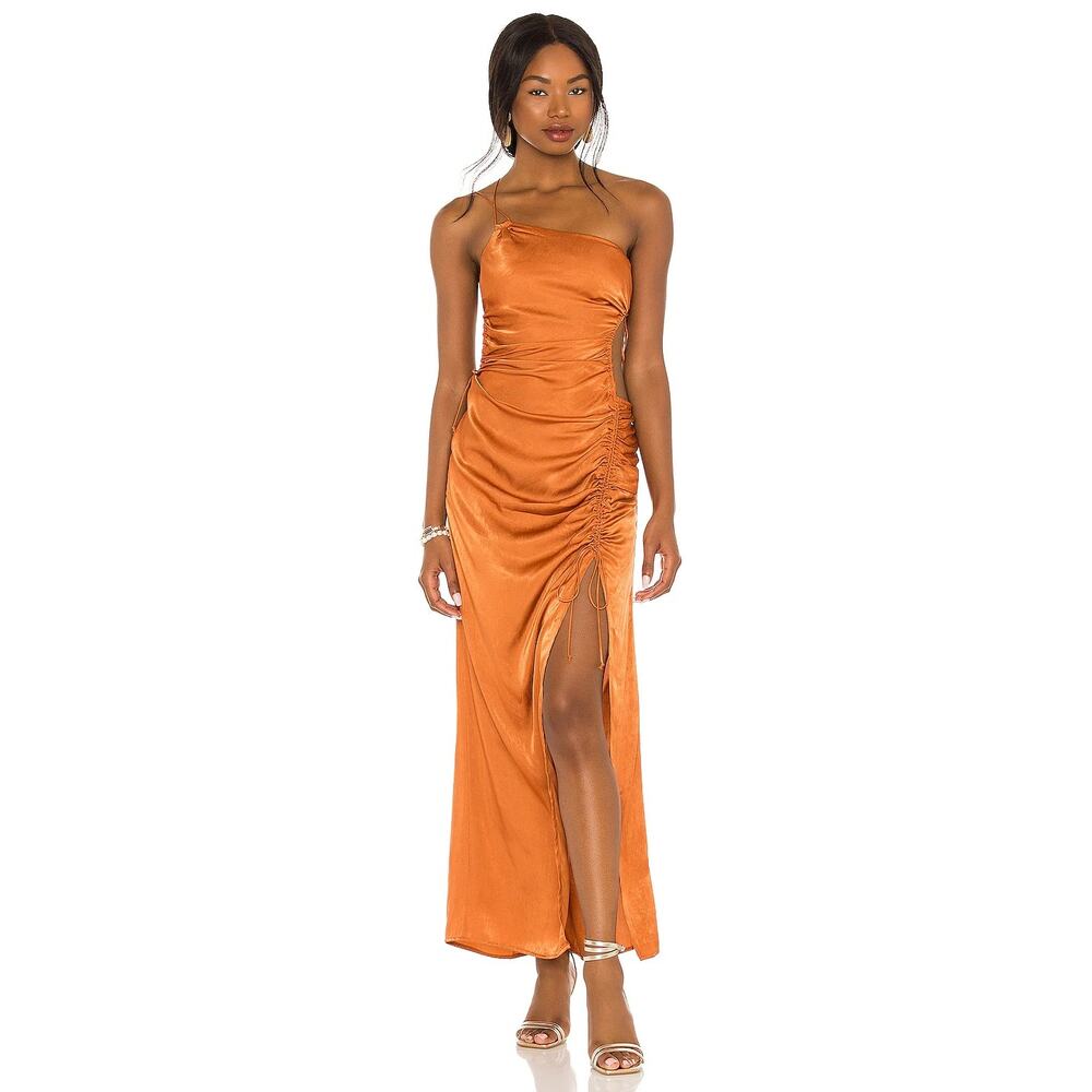 For Love & Lemons X REVOLVE One Shoulder Slip Dress